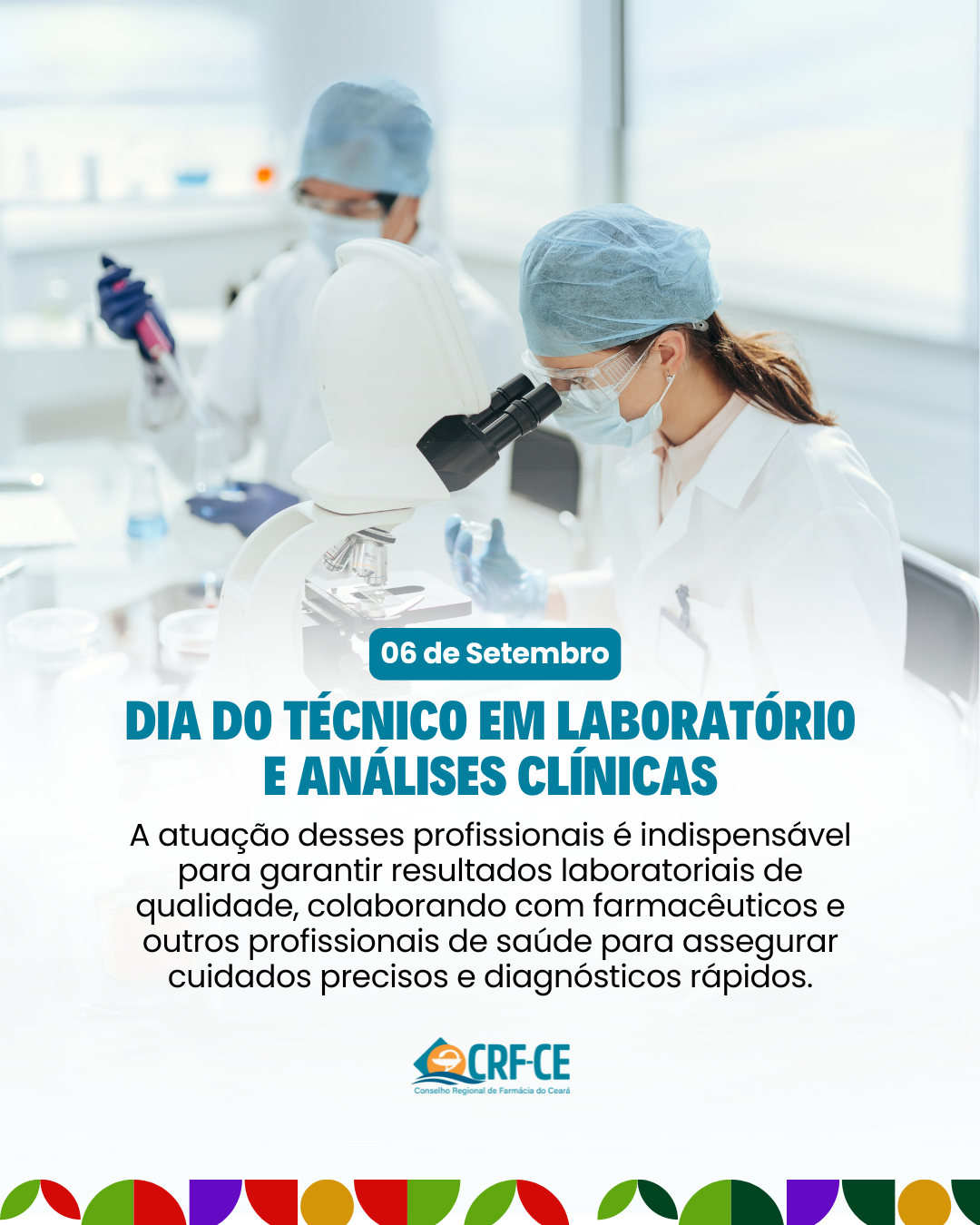 #Calendário – 06 de Setembro – Dia do Técnico em Laboratório e Análises ...