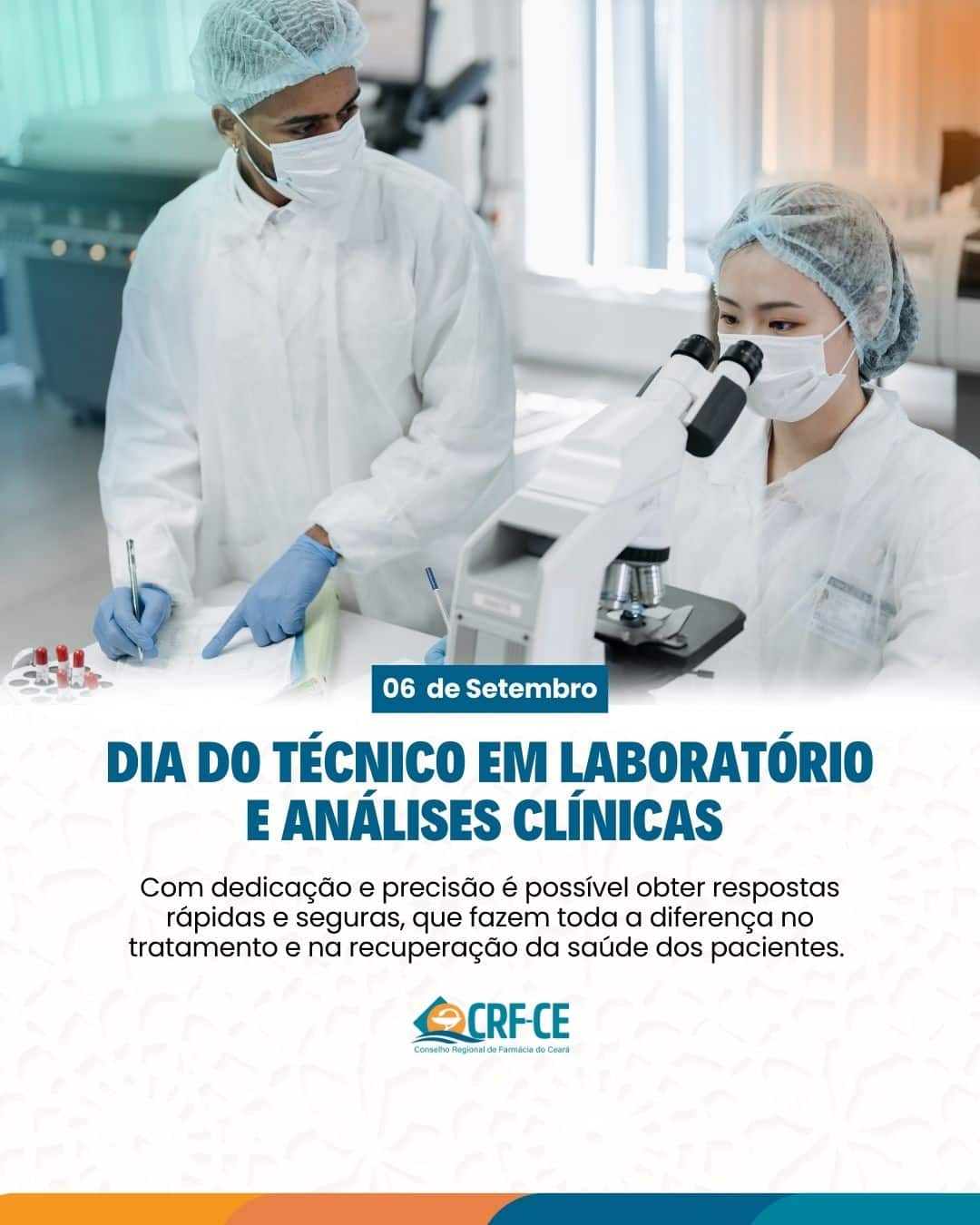 Calendário: Dia do Técnico em Laboratório e Análises Clínicas – 06 de ...